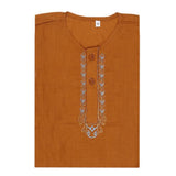 Newborn Boys Shalwar Qameez Suit - Brown - test-store-for-chase-value