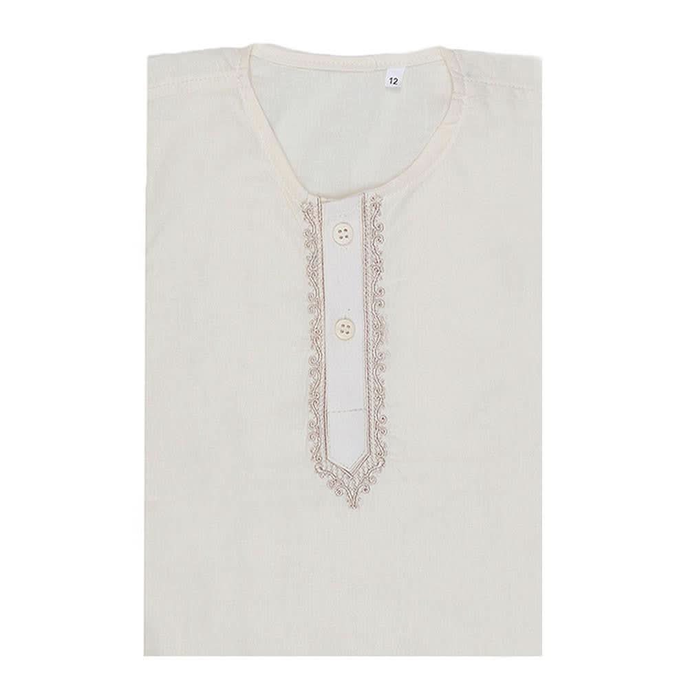 Newborn Boys Shalwar Qameez Suit - Off White - test-store-for-chase-value