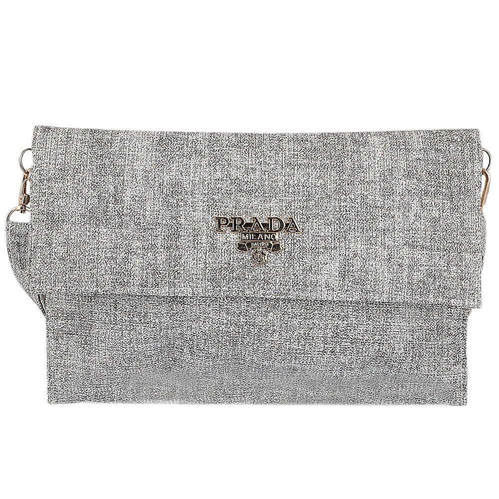 Women's Fancy Clutch 2257 - Grey - test-store-for-chase-value