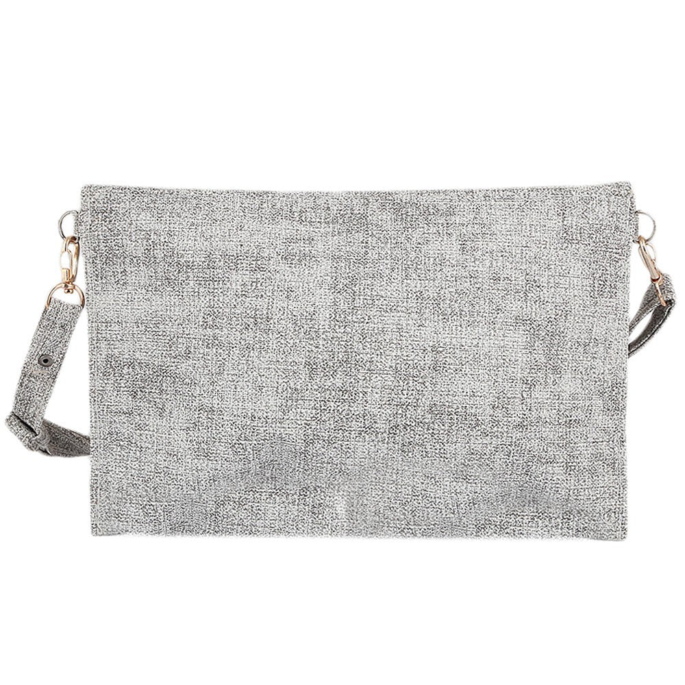 Women's Fancy Clutch 2257 - Grey - test-store-for-chase-value