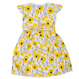 Girls Fancy Frock - Yellow - test-store-for-chase-value