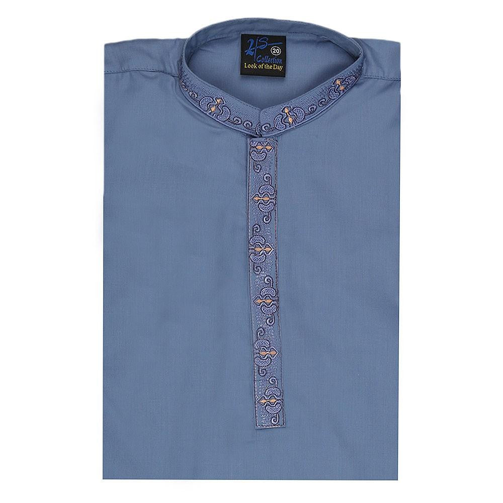 Boys Shalwar Qameez Suit - Blue - test-store-for-chase-value