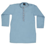 Boys Shalwar Qameez Suit - Light Blue - test-store-for-chase-value