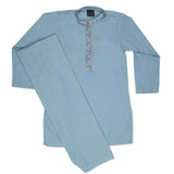 Boys Shalwar Qameez Suit - Light Blue - test-store-for-chase-value