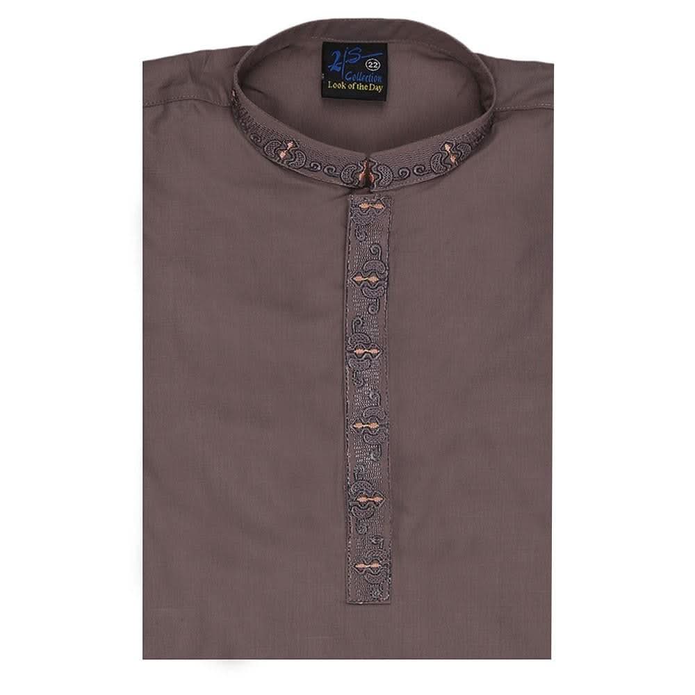Boys Shalwar Qameez Suit - Grey - test-store-for-chase-value