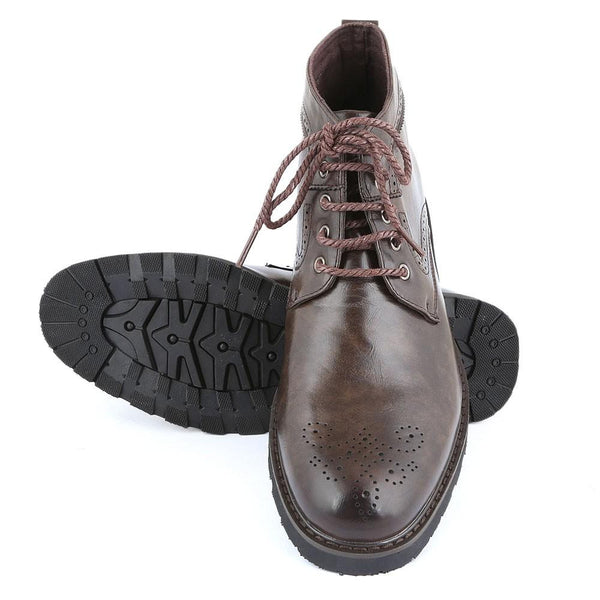 Men's Casual Shoes V80C - Coffee - test-store-for-chase-value