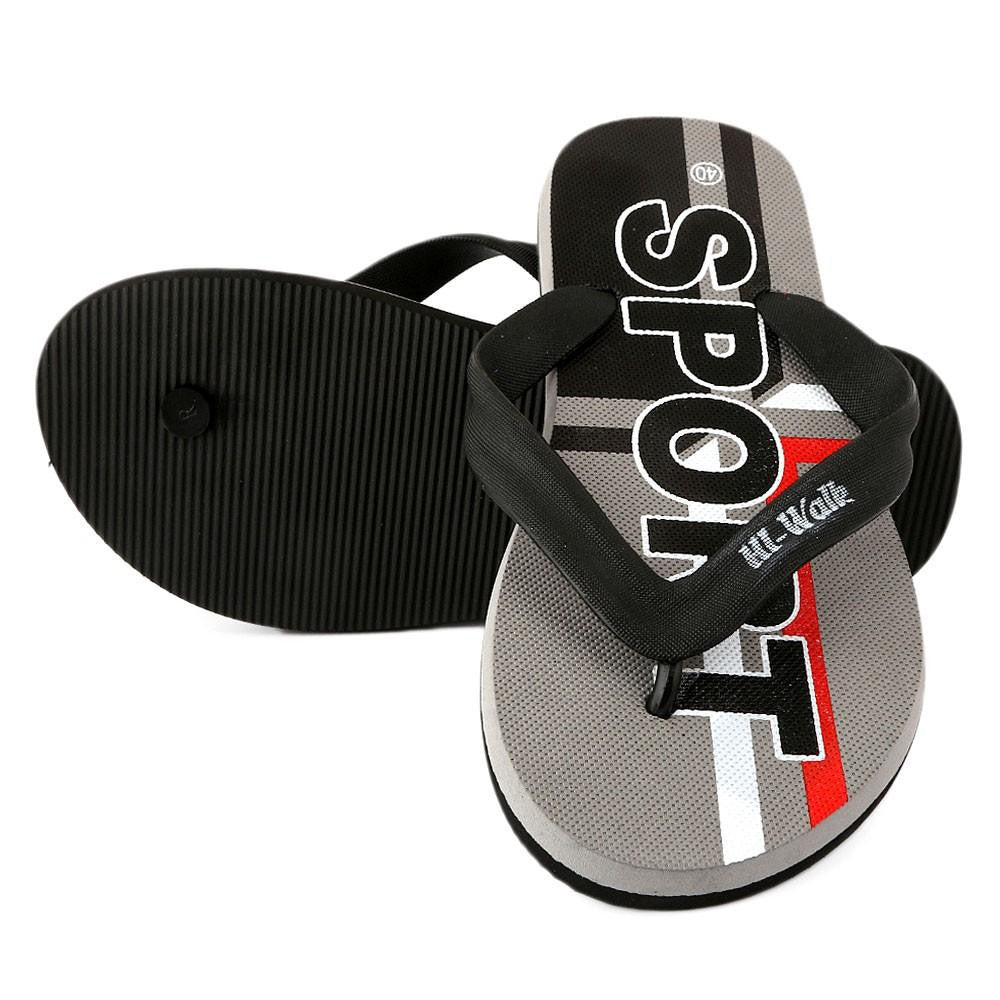 Men's Slippers HD-016 - Grey - test-store-for-chase-value