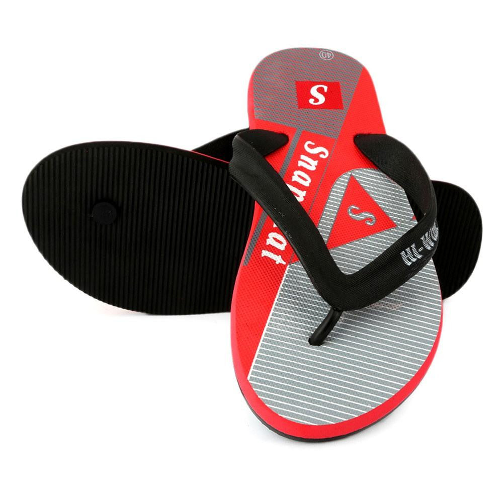 Men's Slippers HD-018 - Red - test-store-for-chase-value