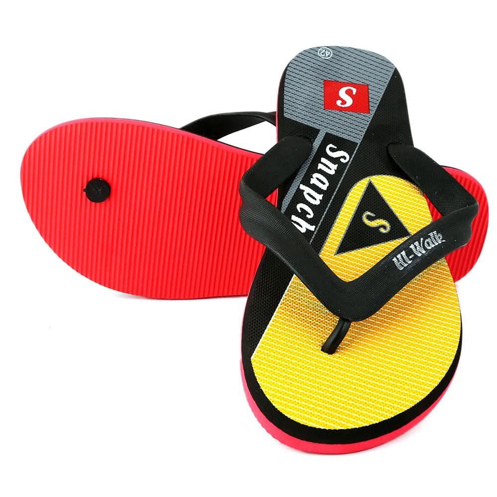 Men's Slippers HD-018 - Yellow - test-store-for-chase-value