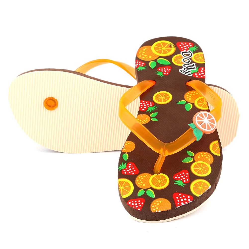 Women's Slippers HD-002 - Brown - test-store-for-chase-value