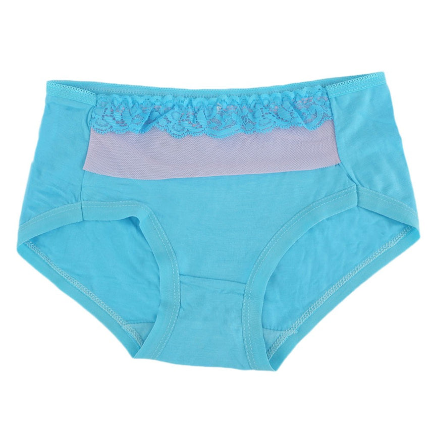 Women's Fancy Panty - Sky Blue - test-store-for-chase-value