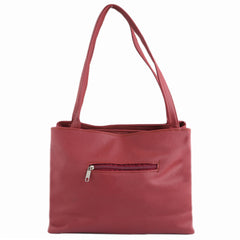 Women's Handbag (6538) - Maroon - test-store-for-chase-value
