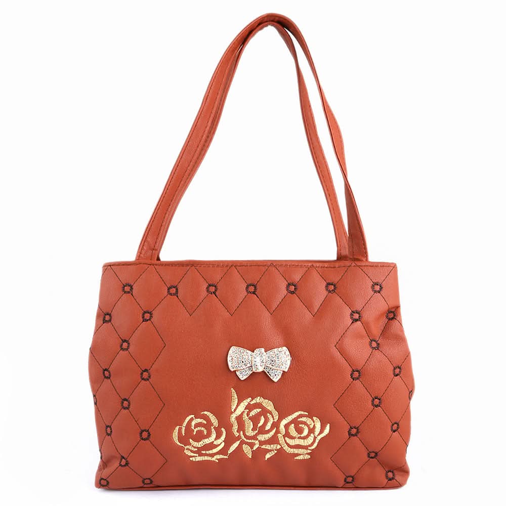Women's Handbag (6538) - Rust - test-store-for-chase-value
