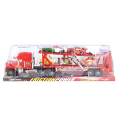 Friction Cars Transport Trailer - Red - test-store-for-chase-value