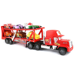 Friction Cars Transport Trailer - Red - test-store-for-chase-value