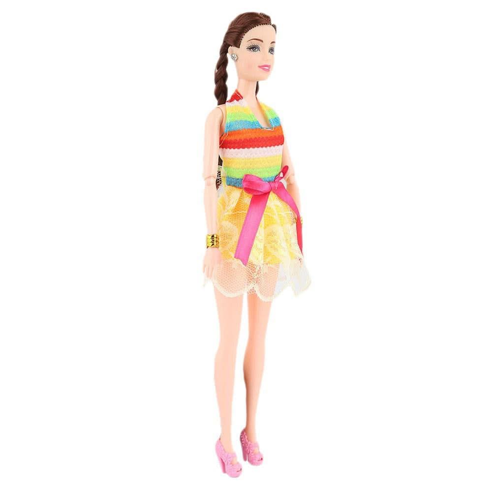 Barbie Doll With Accessories - Yellow - test-store-for-chase-value