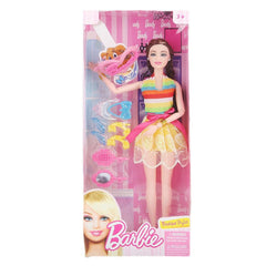 Barbie Doll With Accessories - Yellow - test-store-for-chase-value