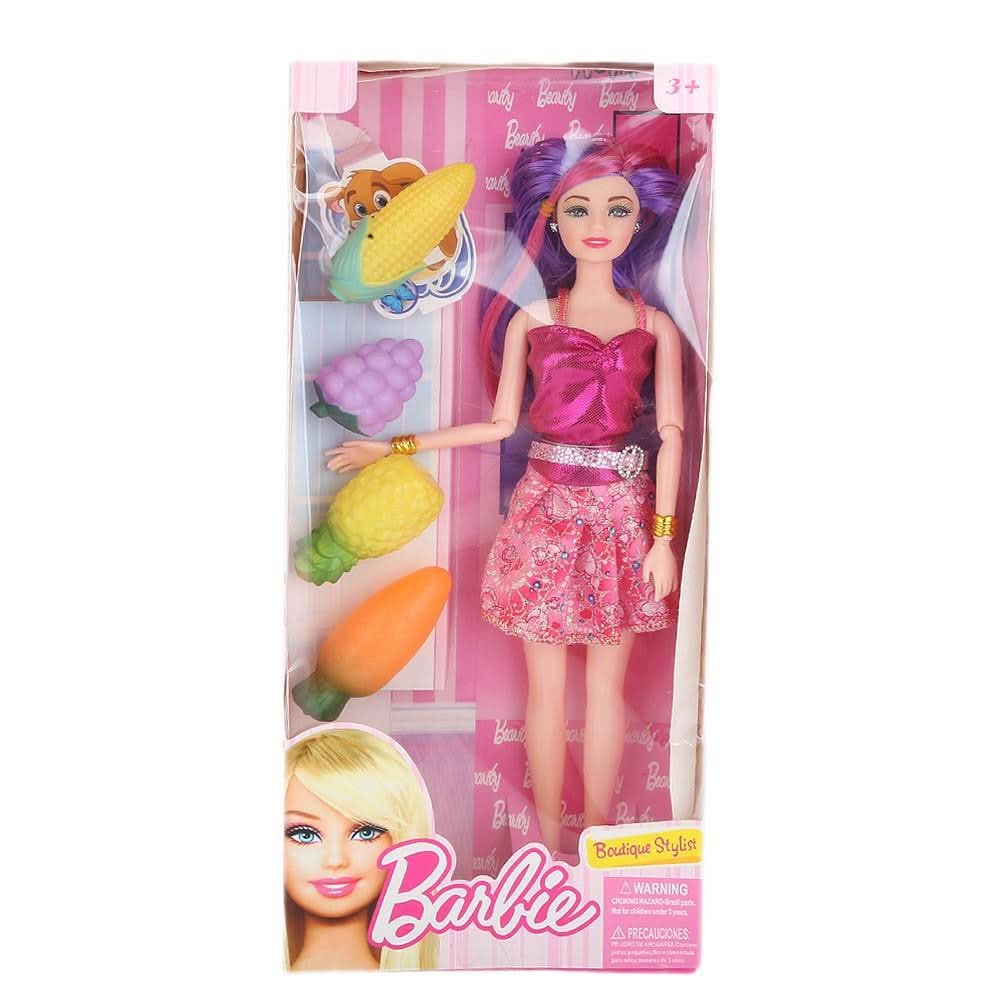 Barbie Doll With Fruit - Multi - test-store-for-chase-value