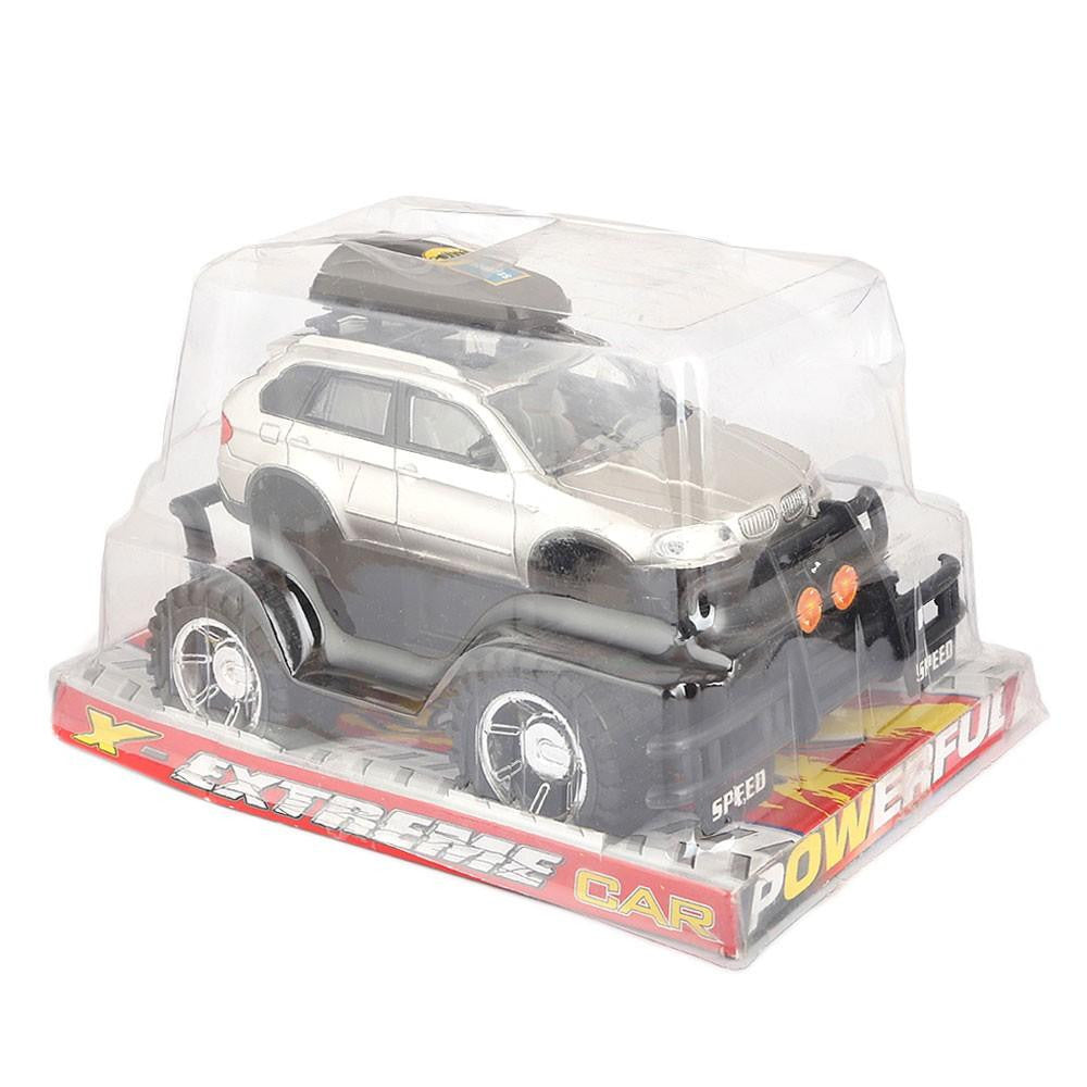 Friction Power Pajero For Kids - Grey - test-store-for-chase-value