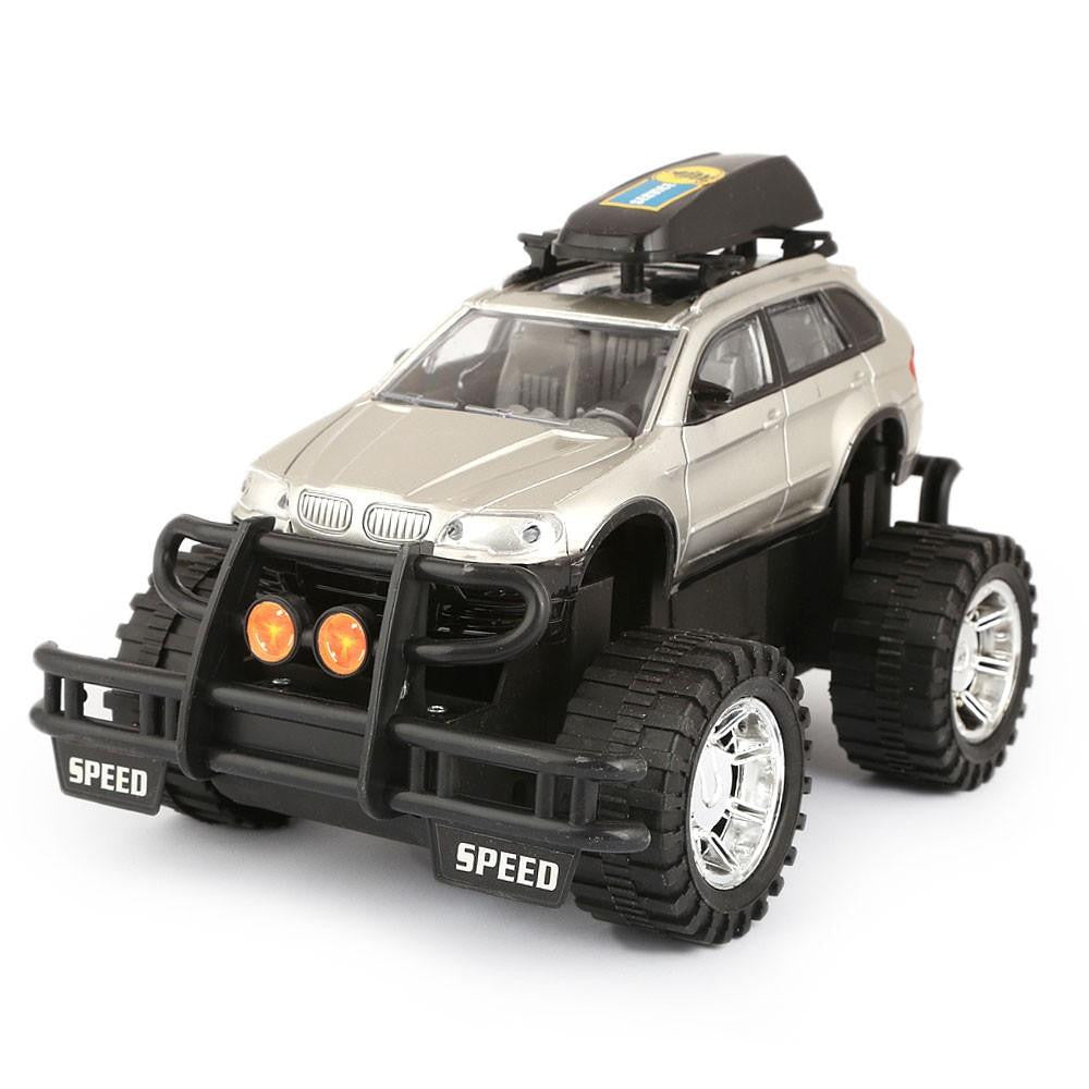 Friction Power Pajero For Kids - Grey - test-store-for-chase-value