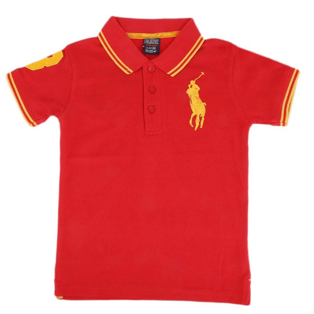 Boys Half Sleeves Polo T-Shirts Pack Of 3 - test-store-for-chase-value