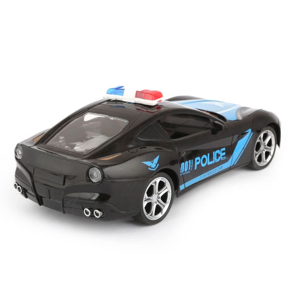 Remote Control Police Car - Black - test-store-for-chase-value