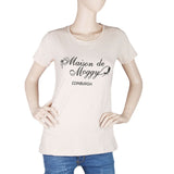 Women's T-Shirt - Peach - test-store-for-chase-value