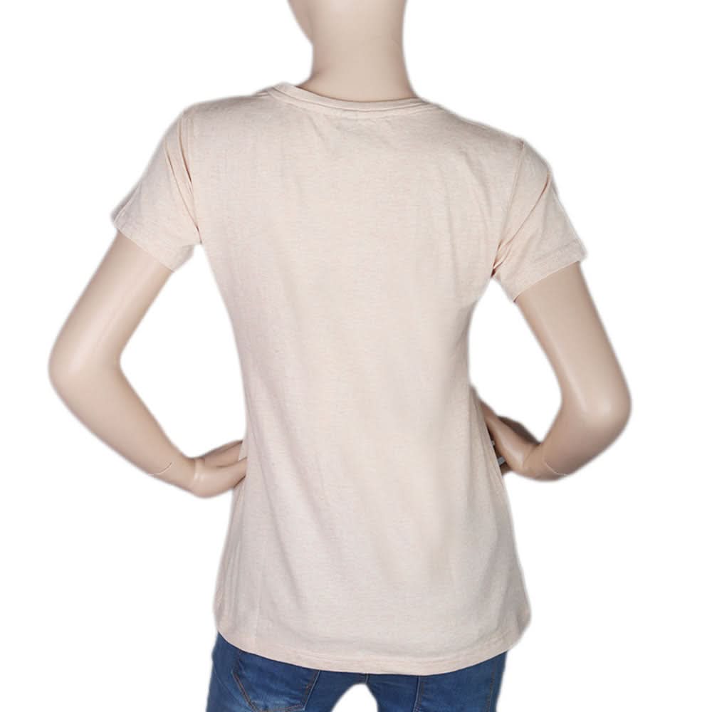 Women's T-Shirt - Peach - test-store-for-chase-value