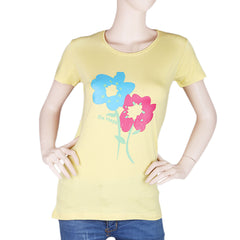 Women's T-Shirt - Yellow - test-store-for-chase-value