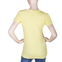 Women's T-Shirt - Yellow - test-store-for-chase-value