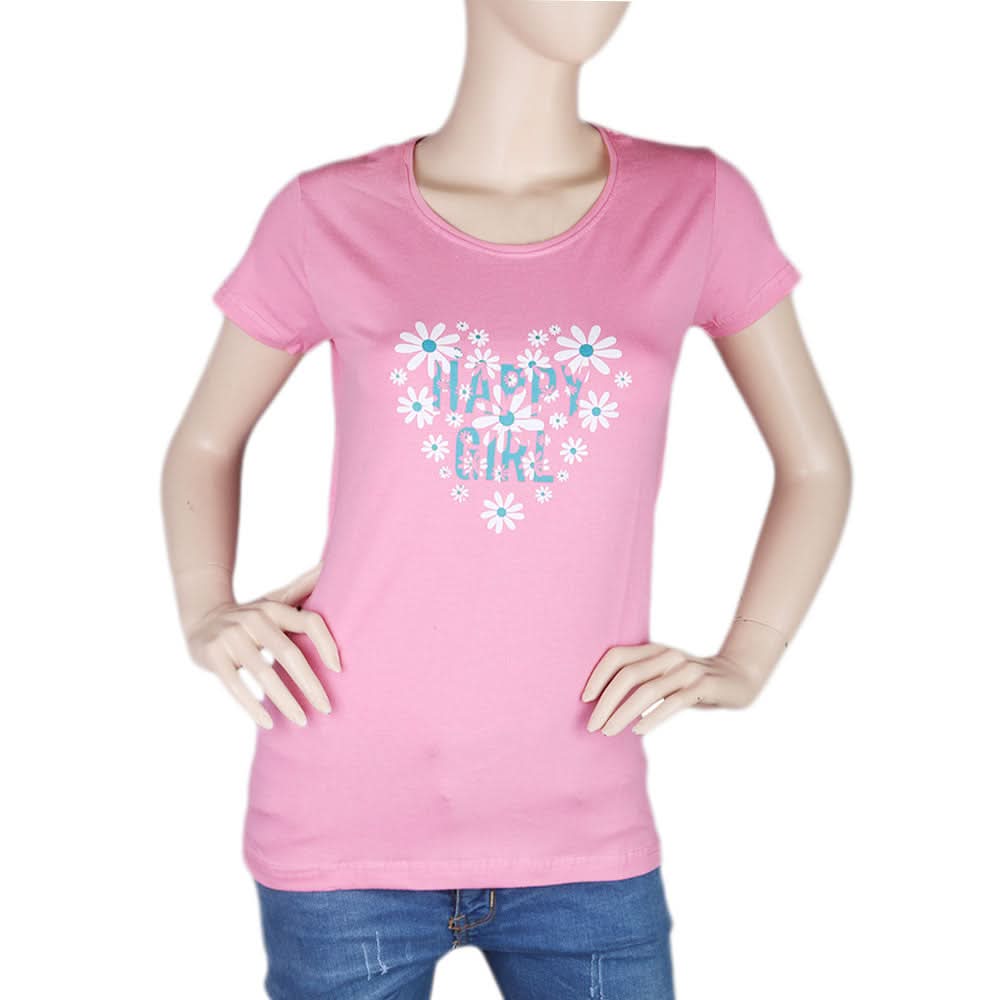 Women's T-Shirt - Pink - test-store-for-chase-value