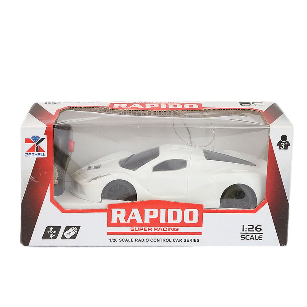 Remote Control Car - White - test-store-for-chase-value