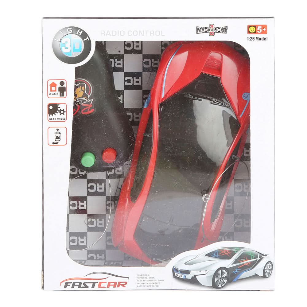Remote Control Car - Red - test-store-for-chase-value