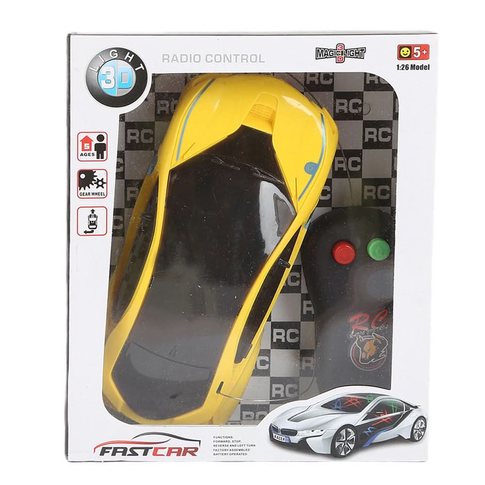 Remote Control Car - Yellow - test-store-for-chase-value