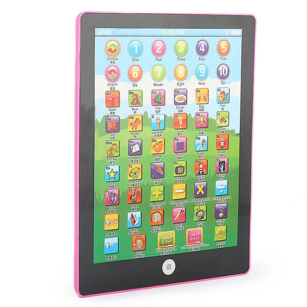 Multifunction Learning Tablet For Kids - Pink - test-store-for-chase-value