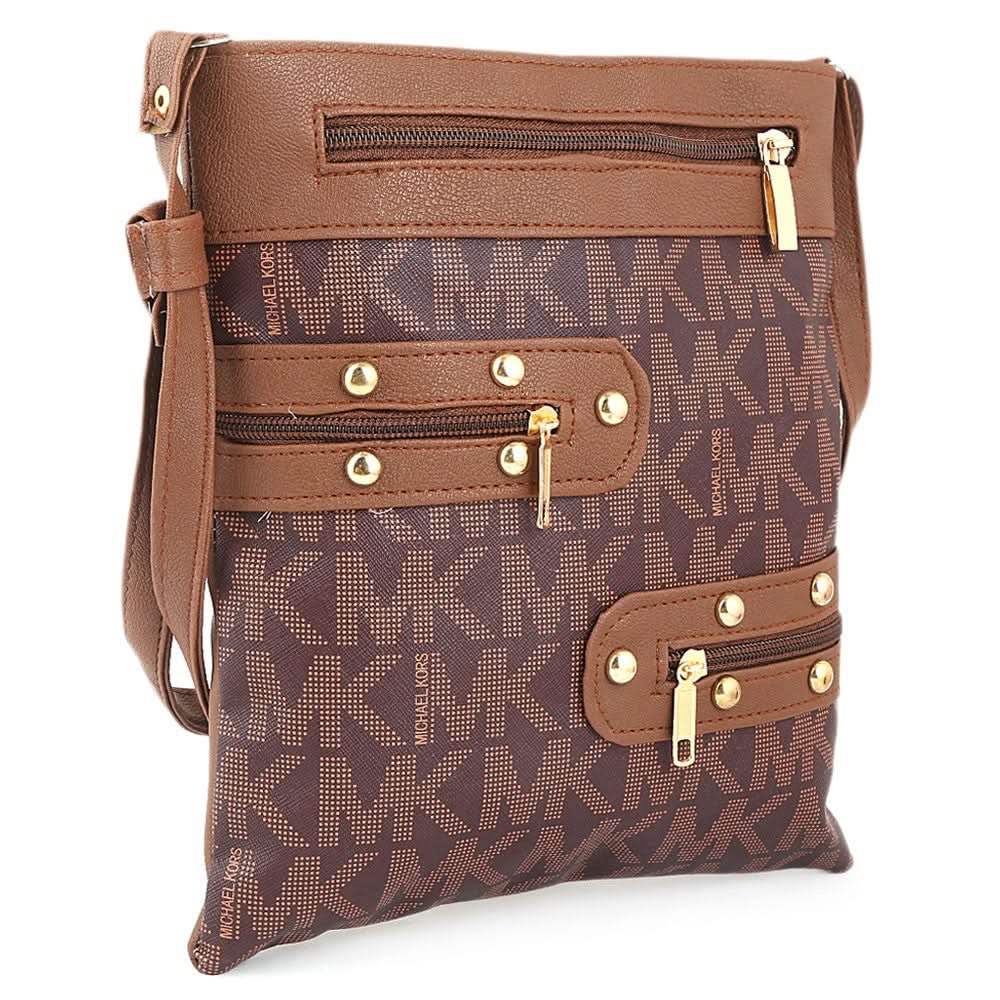 Women's Shoulder Bag (7550) - Dark Brown - test-store-for-chase-value