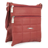 Women's Shoulder Bag (7532) - Maroon - test-store-for-chase-value