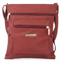 Women's Shoulder Bag (7548) - Maroon - test-store-for-chase-value