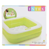 Intex Inflatable Rectangular Pool - Green - test-store-for-chase-value