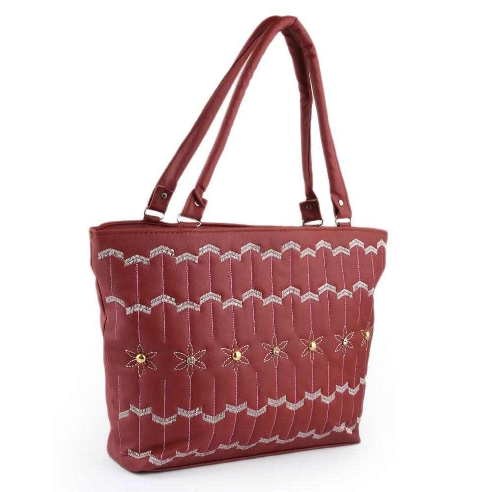 Women's Handbag (1539) - Maroon - test-store-for-chase-value