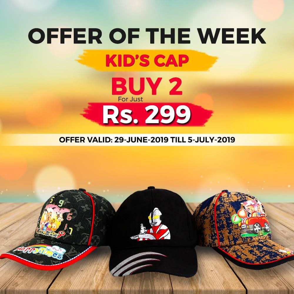 Kids Cap Pack Of 2 - test-store-for-chase-value