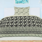 Printed Percale Finish Single Bed Sheet Set 2 pcs - test-store-for-chase-value