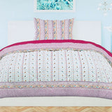Printed Percale Finish Single Bed Sheet Set 2 pcs - test-store-for-chase-value