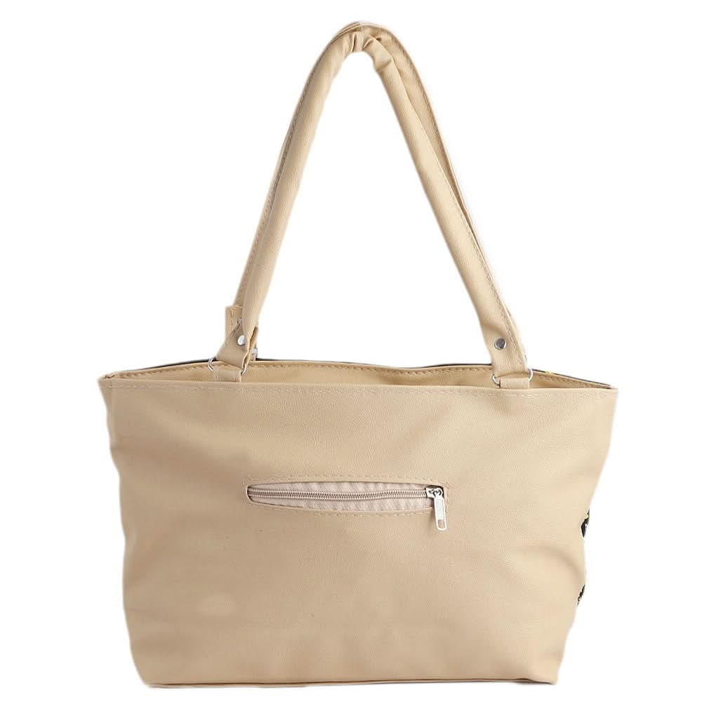 Women's Embroidery Handbag - Yellow - test-store-for-chase-value