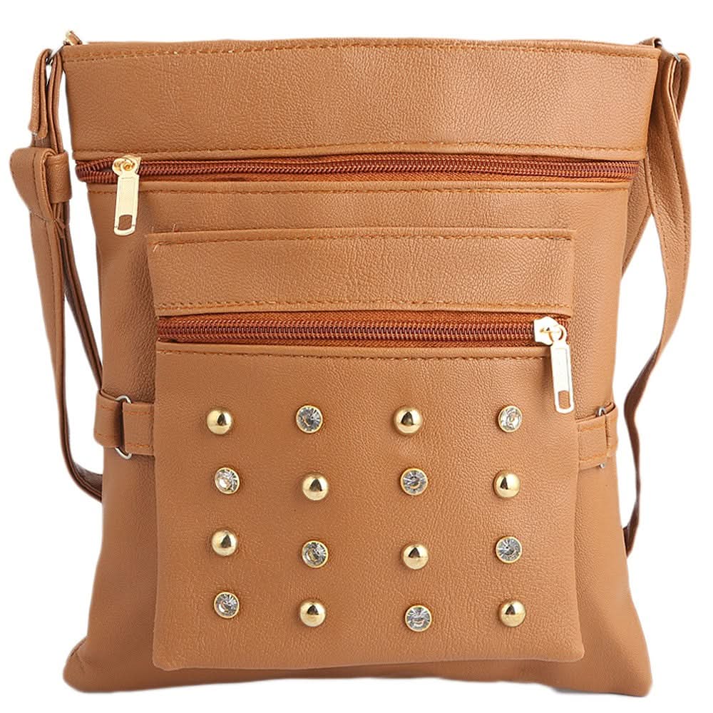 Women's Shoulder Bag (7555) - Brown - test-store-for-chase-value