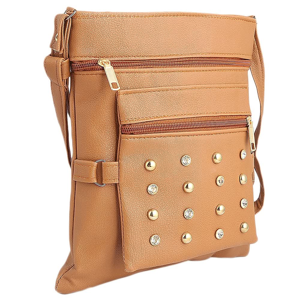 Women's Shoulder Bag (7555) - Brown - test-store-for-chase-value