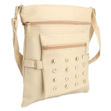 Women's Shoulder Bag (7555) - Beige - test-store-for-chase-value