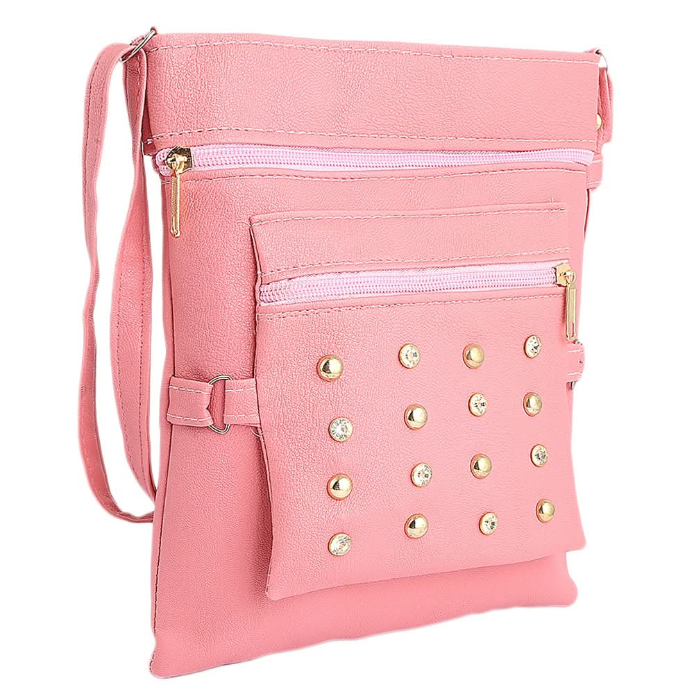 Women's Shoulder Bag (7555) - Pink - test-store-for-chase-value