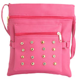Women's Shoulder Bag (7555) - Dark Pink - test-store-for-chase-value