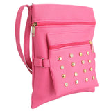 Women's Shoulder Bag (7555) - Dark Pink - test-store-for-chase-value